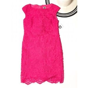 SALE NWT Anne Klein Pink Lace Dress / 2